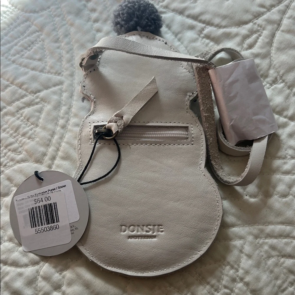 Donnie Amsterdam Snowman Crossbody Bag NWT
